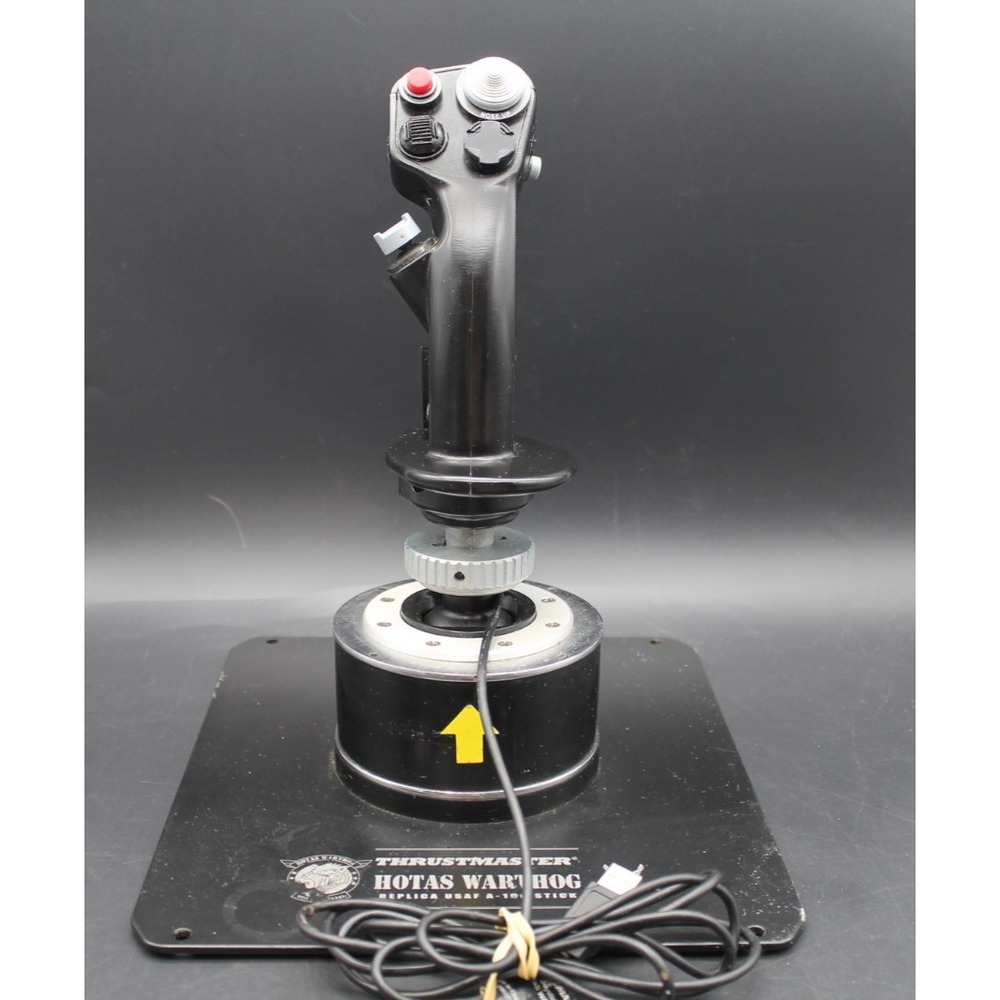 Thrustmaster HOTAS Warthog Replica USAF A-10C Flight Stick Joystick USB Untested